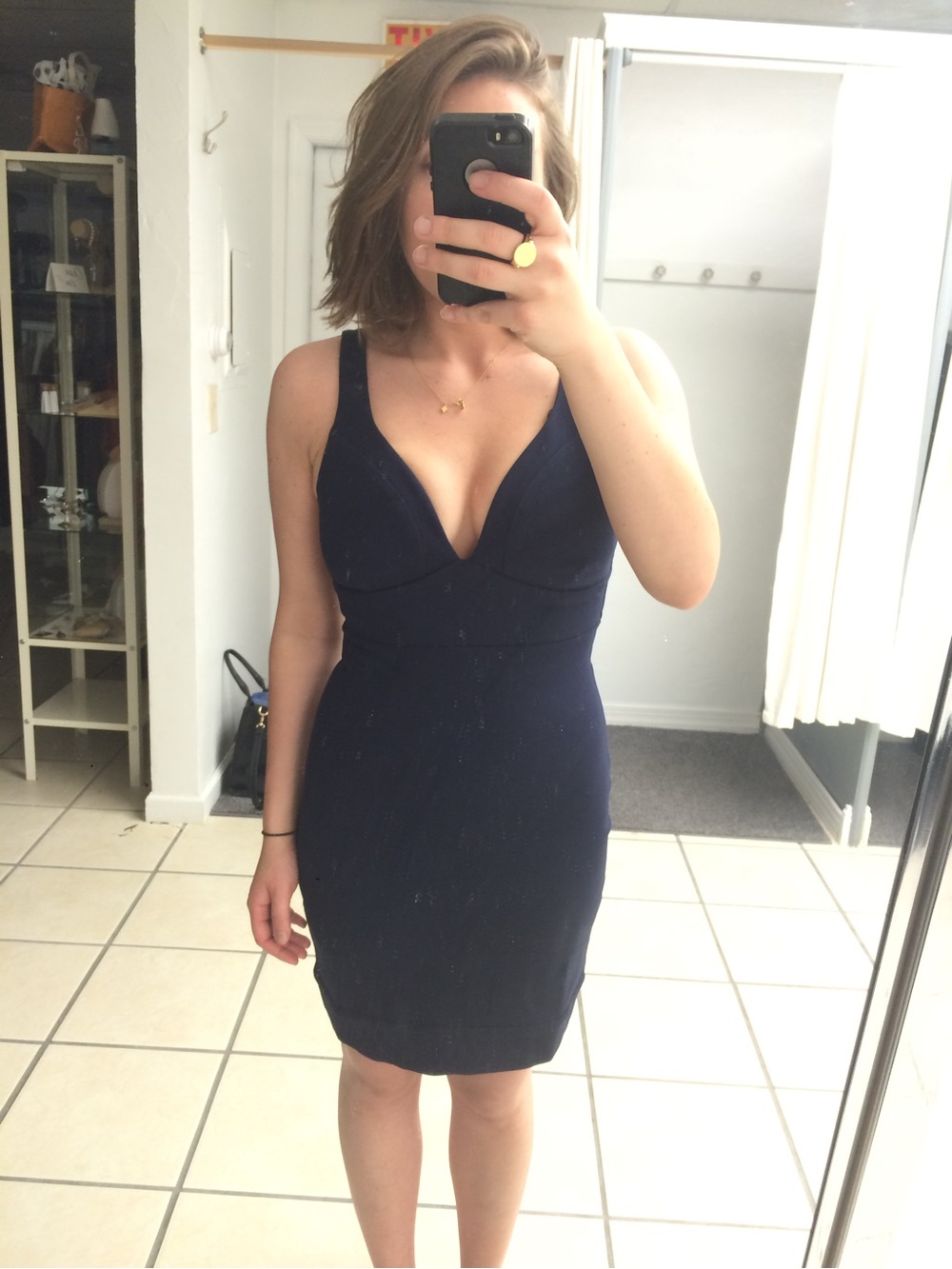 NWT $128 bobi BLACK LOS ANGELES LBD ponte Y2K